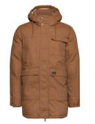 Workwear Hooded Parka Parkas Jakke Brown Superdry