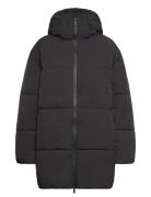 Slffraya Puffer Jacket B Fôret Jakke Black Selected Femme