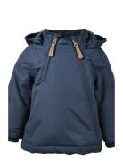 Nylon Baby Jacket - Solid Fôret Jakke Blue Mikk-line