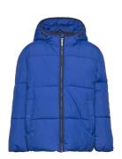 Puffer Jacket Fôret Jakke Blue Tom Tailor