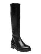 Cool Elevated Longboot Høye Støvletter Black Tommy Hilfiger