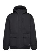 Hco. Guys Outerwear Parkas Jakke Black Hollister