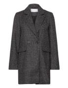 Viley Blazer Jacket - Noos Ulljakke Jakke Black Vila