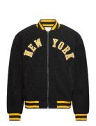 New York Fleece Fullzip Bomberjakke Jakke Black GANT