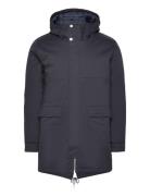 Fishtail Parka Parkas Jakke Navy Revolution