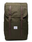 Herschel Retreat Backpack Ryggsekk Veske Khaki Green Herschel