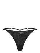 Lorena Hl String Tr Stringtruse Undertøy Black Hunkemöller