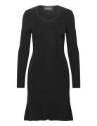 Malin Merino Dress Kort Kjole Black Ella&il