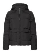 Slfnanna-Dasa Puffer Jacket Fôret Jakke Black Selected Femme