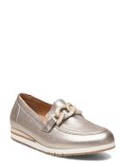 Sneaker Loafer Mokasiner Lave Sko Gold Gabor