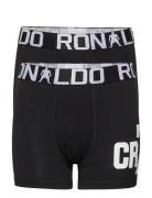 Cr7 Boys Trunk 2-Pack. Night & Underwear Underwear Underpants Black CR...