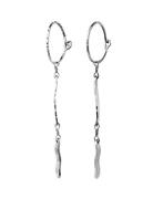 Lila Earrings Accessories Jewellery Earrings Hoops Silver Maanesten