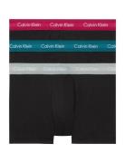 3P Low Rise Trunk Boksershorts Black Calvin Klein