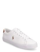 Tumbled Leather-Longwood-Sk-Vlc Lave Sneakers White Polo Ralph Lauren