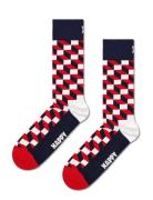 Filled Optic Sock Lingerie Socks Regular Socks Navy Happy Socks