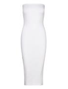 Tube Dress Knelang Kjole White Gina Tricot