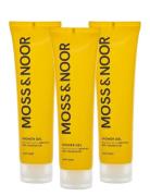 After Workout Shower Gel Light Mint 3 Pack Dusjkrem Nude MOSS & NOOR