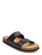 Sl Julien Leather Black Shoes Summer Shoes Sandals Black Scholl