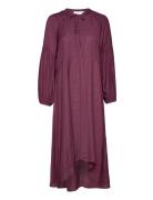 Emeykb Dress Knelang Kjole Burgundy Karen By Simonsen