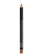 Suede Matte Lip Liner Lipliner Sminke Brown NYX Professional Makeup