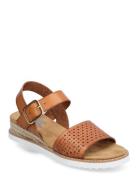 Womens Bobs Desert Kiss Sandal - Sunny Flair Flate Sandaler Brown Skec...