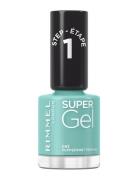 Rimmel Super Gel Nail Polish 093 Peppermint Promise Neglelakk Gel Blue...