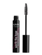 Worth The Hype Waterproof Mascara Mascara Sminke Black NYX Professiona...