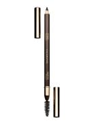 Eyebrow Pencil 02 Light Brown Øyebrynsblyant Sminke Brown Clarins