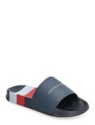 Stripes Pool Slide Tøfler Innesko Multi/patterned Tommy Hilfiger