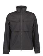 August Usx Jacket Parkas Jakke Black Didriksons