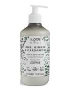 I Love Naturals Hand & Body Lotion Lime, Ginger & Cardamon 500Ml Hudkr...