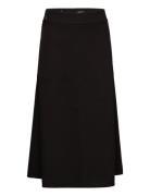 Soft Suiting Lunar Skirt Langt Skjørt Black Mads Nørgaard