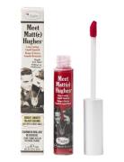 Meet Matt Hughes Devoted Lipgloss Sminke Red The Balm