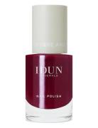 Nail Polish Jaspis Neglelakk Sminke Red IDUN Minerals