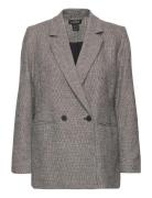 Blazer Mia Tweed Blazers Double Breasted Blazers Grey Lindex