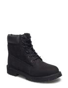 6 In Premium Wp Boot Snørestøvletter Støvletter Black Timberland