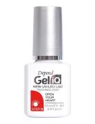 Gel Iq Open Your Heart Neglelakk Gel Red Depend Cosmetic