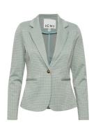 Ihkate Cameleon Bl Blazers Single Breasted Blazers Blue ICHI