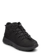 Mid Lace Up Sneaker Lave Sneakers Black Timberland