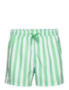 Borg Print Swim Shorts Badeshorts Green Björn Borg