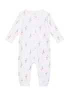 Nbfnightsuit Zip Flamingo Pyjamas Sie Jumpsuit White Name It