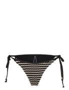 Mesh Effect Tie Side Rio Pant Swimwear Bikinis Bikini Bottoms Side-tie...