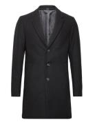 Jjemorrison Wool Coat Sn Ullfrakk Frakk Black Jack & J S