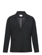 Kcjia Blazer Blazers Single Breasted Blazers Black Kaffe Curve