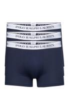 Bci Cotton/Elastane-3Pk-Trn Boksershorts Blue Polo Ralph Lauren Underw...