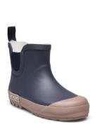 Aster Kids Rubber Boot Gummistøvler Navy ZigZag