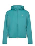 Run It Jacket Outerwear Sport Jackets Blue Adidas Performance