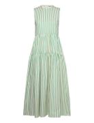 Linna Maxi Dress Maxikjole Festkjole Green NORR