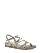 Women Sandals Flate Sandaler Gold Tamaris