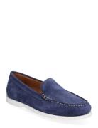 Merton Suede Venetian Loafer Mokasiner Lave Sko Blue Polo Ralph Lauren